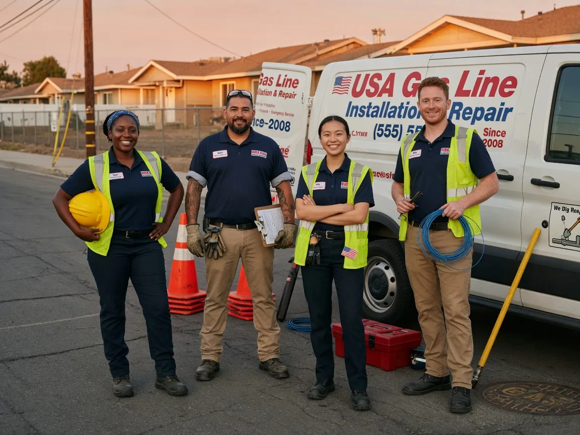 Gas Line Installation company in Lackey, KY